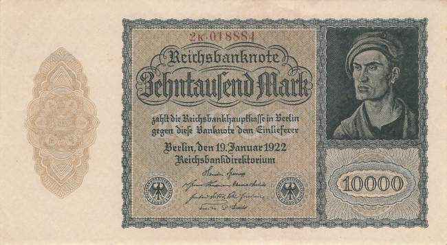 10000 Mark 1922 ro.69c K